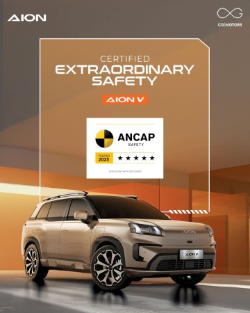 यूरो एनक्याप टेष्टमा आयोन भिलाई ५–टारको सेफ्टी रेटिङ प्राप्त